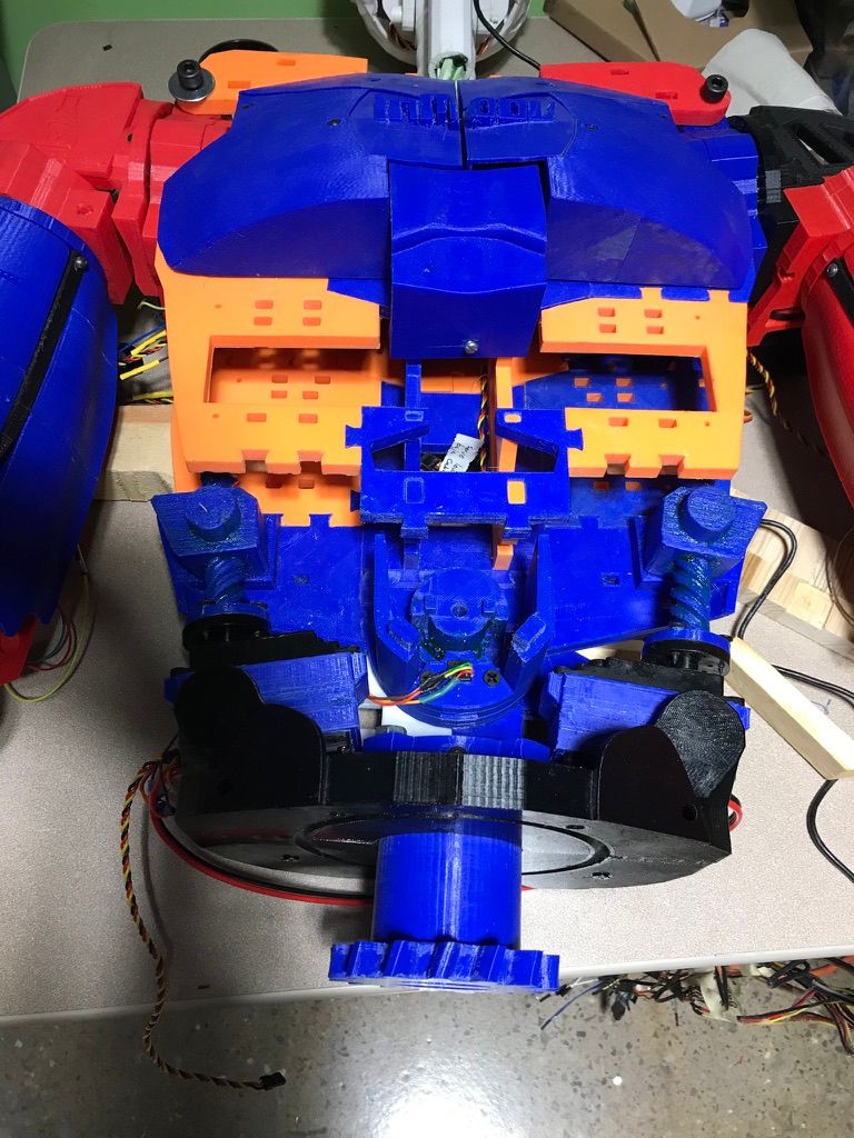 Servos de cintura invertidos